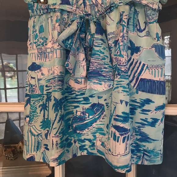 Lilly Pulitzer Dresses & Skirts - EUC Lilly Pulitzer Fresh Catch Silk Skirt
